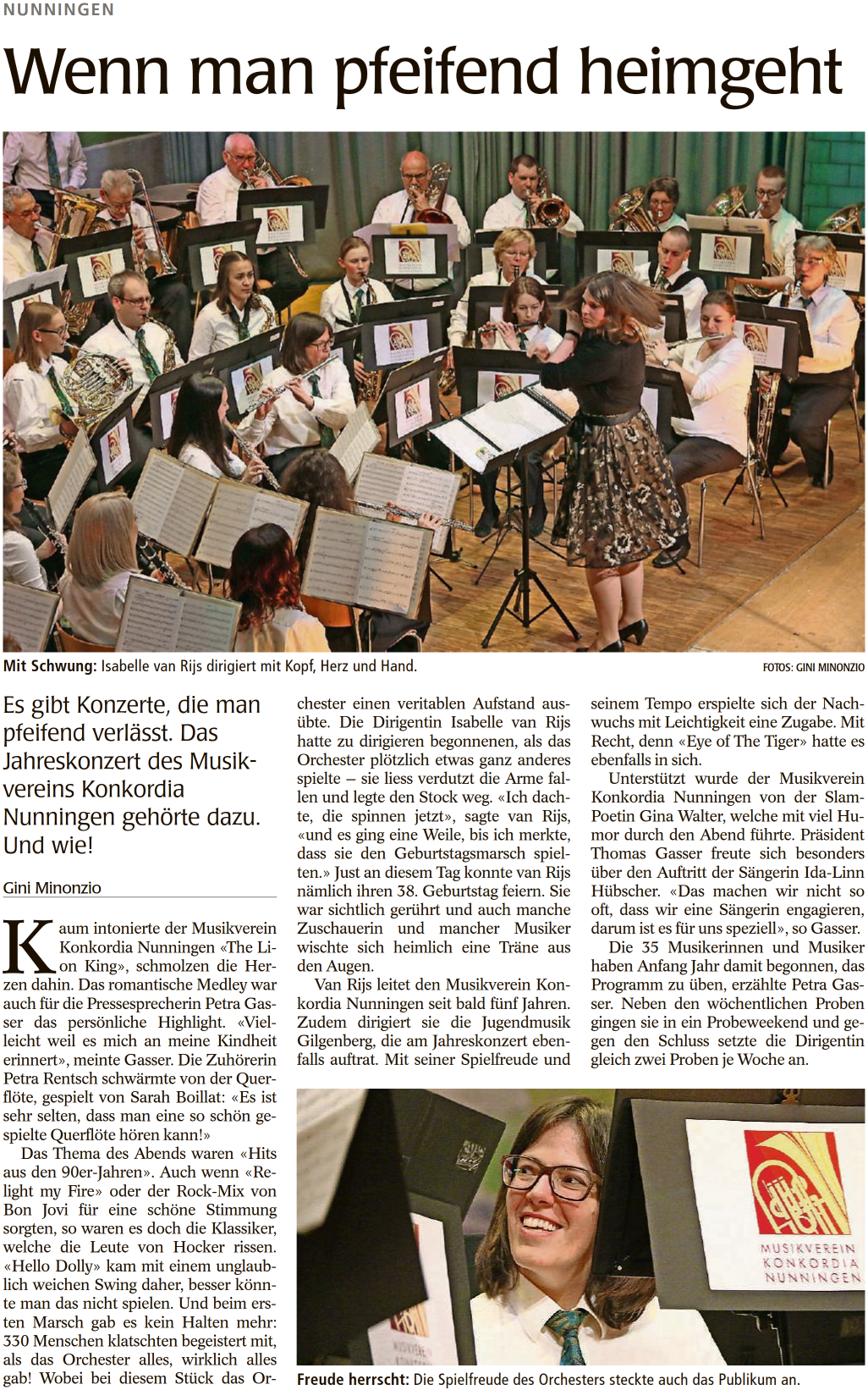 Wochenblatt für das Schwarzbubenland und das Laufental - Nr. 15 - 11. April 2019 - Seite 10