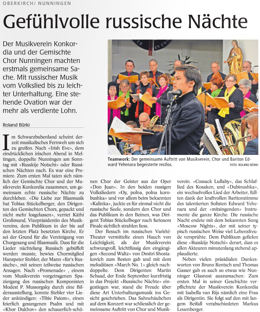 Wochenblatt für das Schwarzbubenland und das Laufental   Nr. 48   27. November 2014   Seite 13